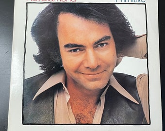 Neil Diamond Primitive Vinyl LP Schallplatte 1984 Columbia QC 39199