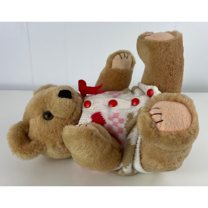 Midwest Importers of Cannon Falls 30,5 cm 30,5 cm d'ours en peluche marron articulé avec pull image 7