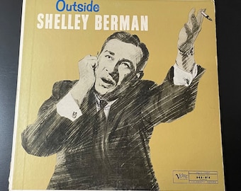 Shelley Berman Outside Shelley Berman Vinyl LP Record Verve 1959 MG V 15007