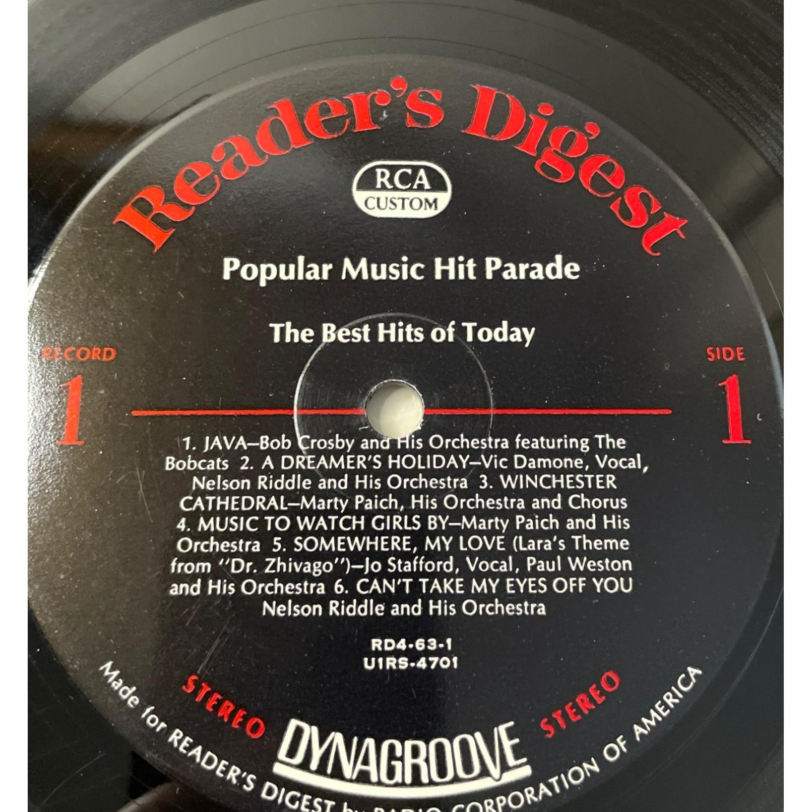 Popular Music Hit Parade 9X Vinyl Box Set 110 All Time Favs