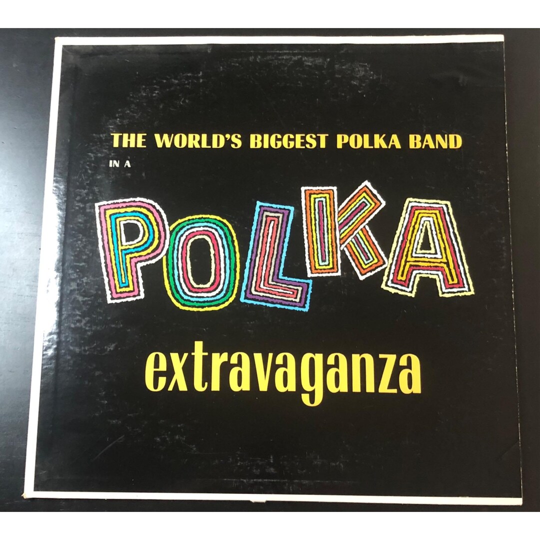 Polkarama World's Biggest Polka Band A Polka Extravaganza Vinyl LP 1961 ...