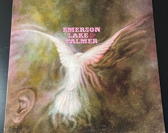 Disque vinyle LP Emerson Lake & Palmer éponyme 19120 Atlantic 1977