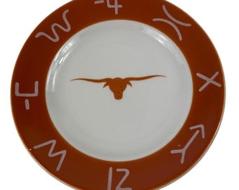 Mayer China Longhorn Steer Rancher 7" Ceramic Salad Plate