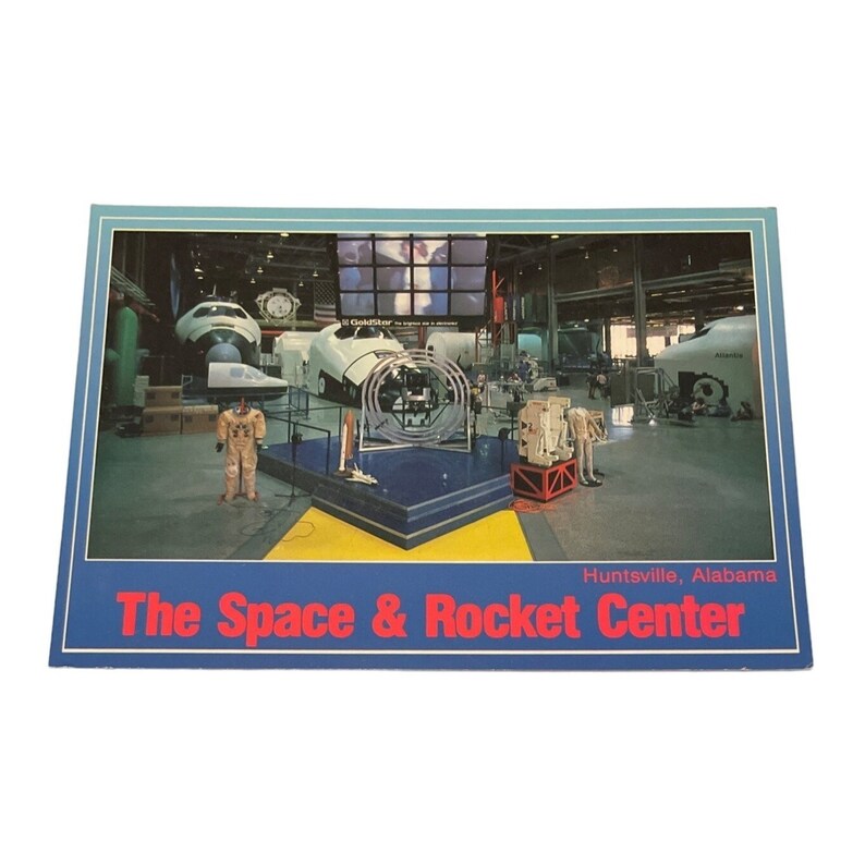 Huntsville, Alabama AL Space and Rocket Center Vintage Postcard ...