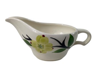 Blue Ridge Southern Pottery Dixie Dogwood Gravy Boat