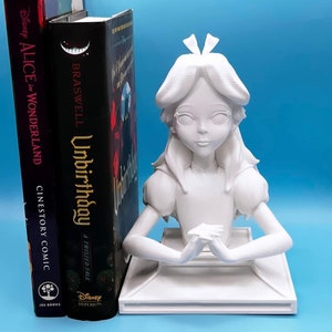 8in 3D Printed Alice Bust