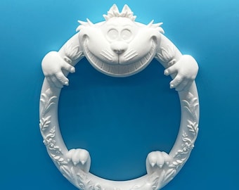 Cheshire Cat Frame: 3D Printed PLA Decor