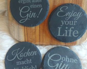 Slate coasters, company logo, drinks coasters, slate board, round slate coasters, personalized