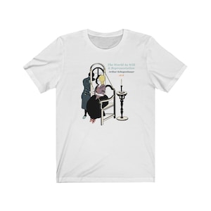 Arthur Schopenhauer The World as Will and Representation German Philosophy Literature History Theory T-Shirt