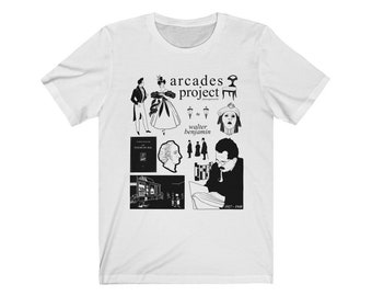 Walter Benjamin Arcades Project Philosophy T-shirt