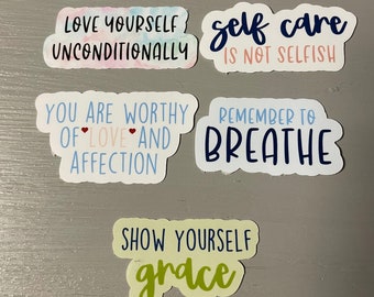 Self Care Stickers