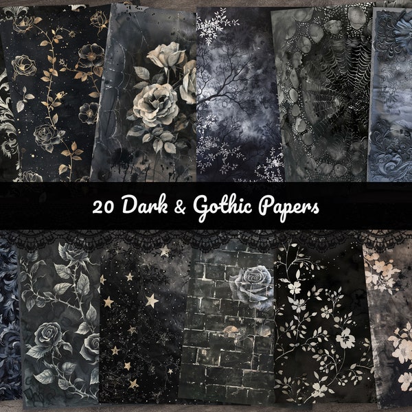 Gothic Paper - Etsy