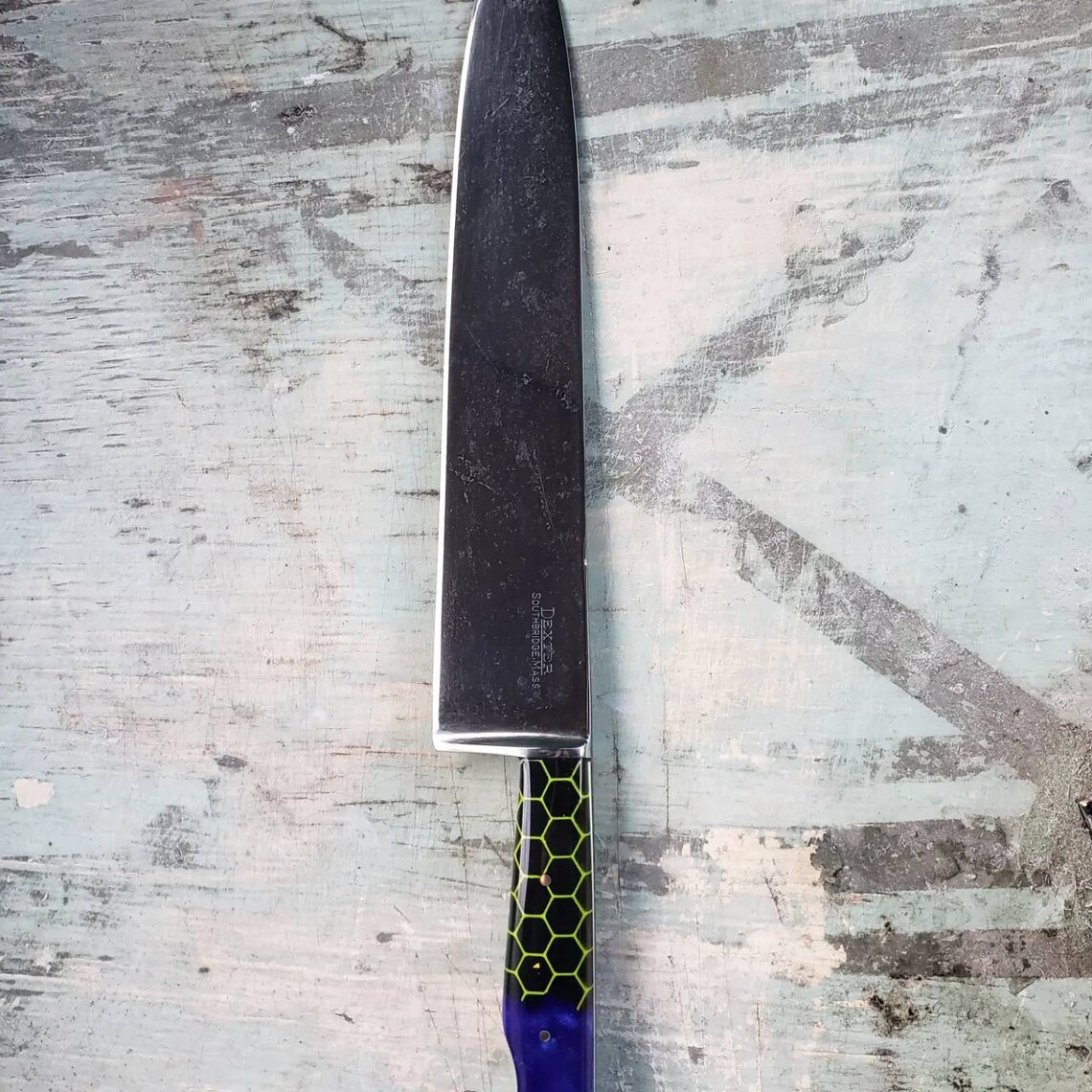 Vintage Restored Dexter Chef Knife 10 Inch Etsy