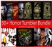 HORROR 50+ designs 20oz tapered and skinny download tumbler file Sublimation Design, prints, shirts and  many more uses 