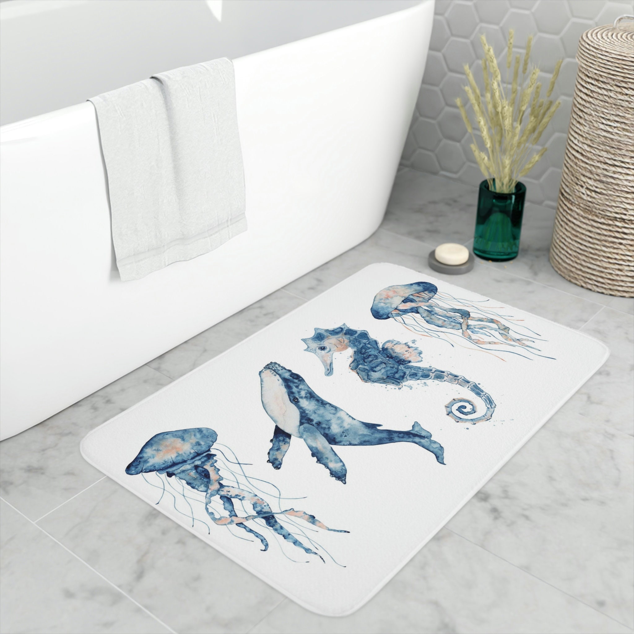 Fish Bath Mat 