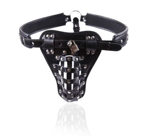 Premium Strength Adjustable Faux Leather Chastity Belt - Etsy