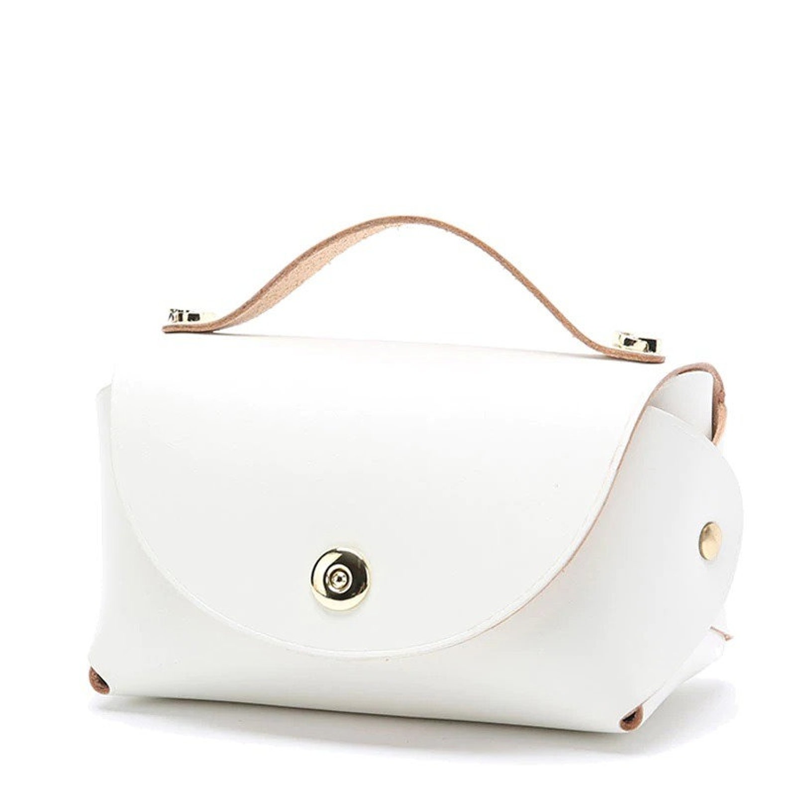 Mini Leather Womens Chain Purse PDF Pattern Makeup Handbags Etsy