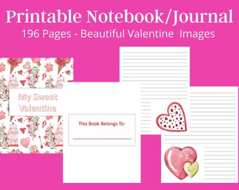 Valentine Notebook/Journal