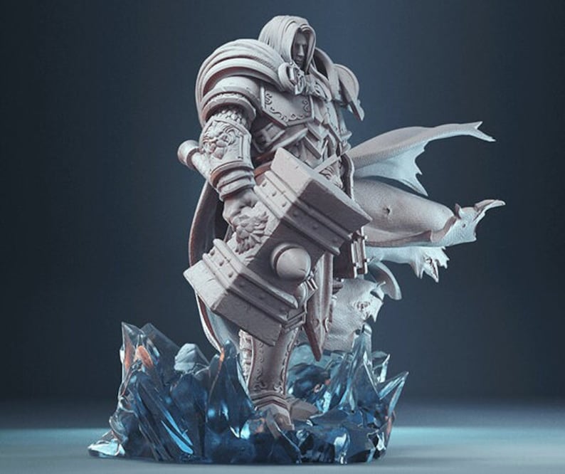 Arthas World of Warcraft STL 3d Print Model - Etsy