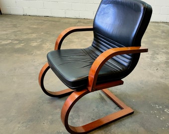 Fauteuil Vintage en Cuir