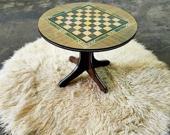 Vintage Low Chess Table