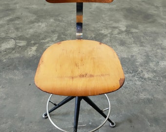 Vintage Architect Swivel Chair