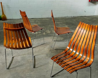 Chaises Nordiques Vintage