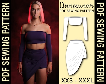 Ella Set PDF Sewing Pattern | Make your own dancewear!