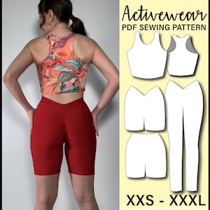Reversible Tank Top Set PDF Sewing Pattern