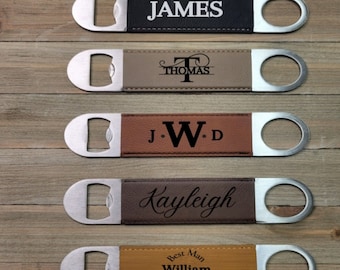 Personalized Bottle Opener, Groomsman Gift , Wedding gift, Custom Bottle Opener, Bar-Tending Gifts, Wedding Favors, Party Favors