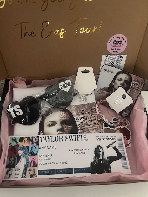 Taylor Swift DIY gift box  Taylor gifts, Taylor swift christmas, Taylor  swift birthday