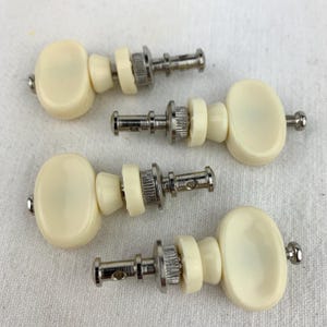 Ukulele / Dulcimer Light-Weight Friction Tuning Pegs / Tuners, Set of 4, Excellent Condition