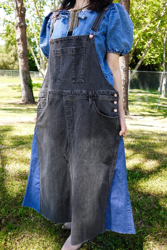dark denim overall dress Denim Overall Dresses washlabshop
