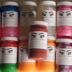 Wholesale Lip Glosses 8-ounce jars also we have pigments, glitters, and lip gloss tubes.