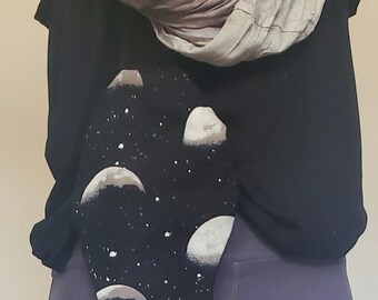 Glow in the Dark Moon Ostomy Bag Cover