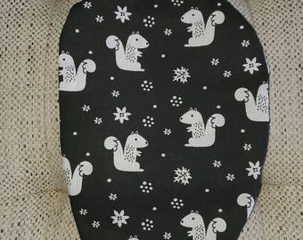 Squirrel Print Ostomy Bag Cover Custom Size