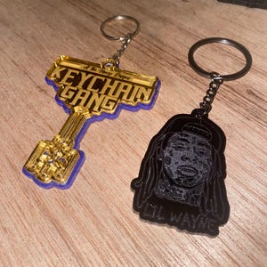 Lil wayne keychain, lil Wayne fan gift, lil Wayne art, lil Wayne, cash money records, tha Carter, rapper, best rapper, hip hop,