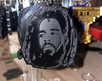 JCole, Cole World, Jcole Keychain, Dreamville, Celebrity Keychain, Rapper keychain, Rapper, hip hop keychain, hip hop, rap icon