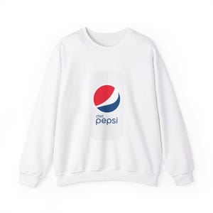 Diet Pepsi &quot;I Am Not an Addict&quot; Crewneck | Diet Pepsi Sweatshirt | Diet Pepsi Gift | Unisex Heavy Blend Crewneck Sweatshirt