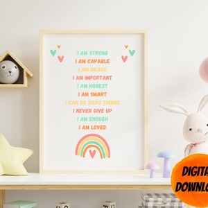 Nursery Print for kids room | Nursery Decor |  children room wall art