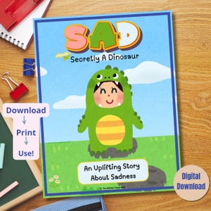 Children&#39;s Book on Sadness | SEL Lesson | Social Story Autism, ADHD, Managing Emotions