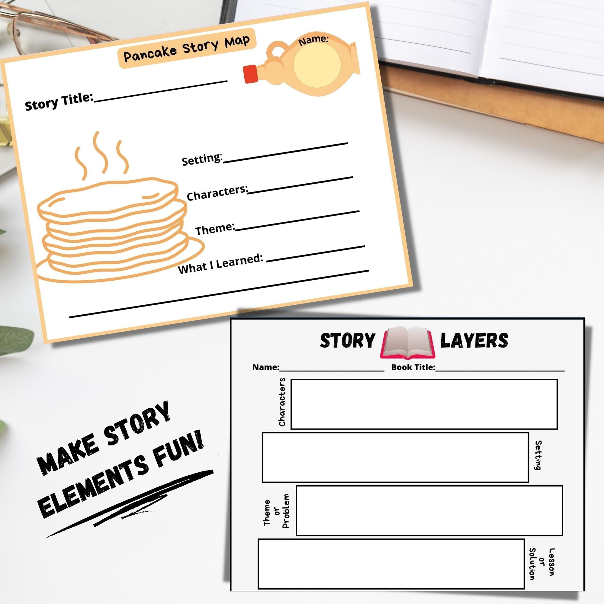Printable Story Maps | Story Templates | Classroom Literacy Activity ...