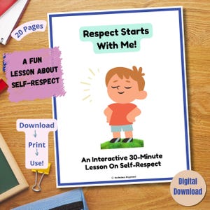 Social Story about self-respect | Self-esteem lesson for elementary | SEL lessons