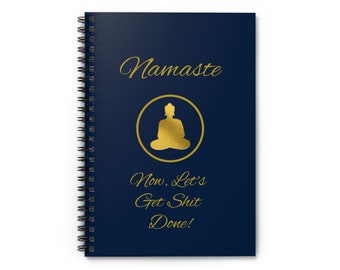 Spiral Notebook | Ruled Line Pages | Funny Journal