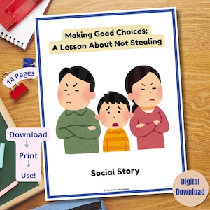 Social berättelse: Att förstå stöld - Grundskola och högstadiet (PDF-nedladdning