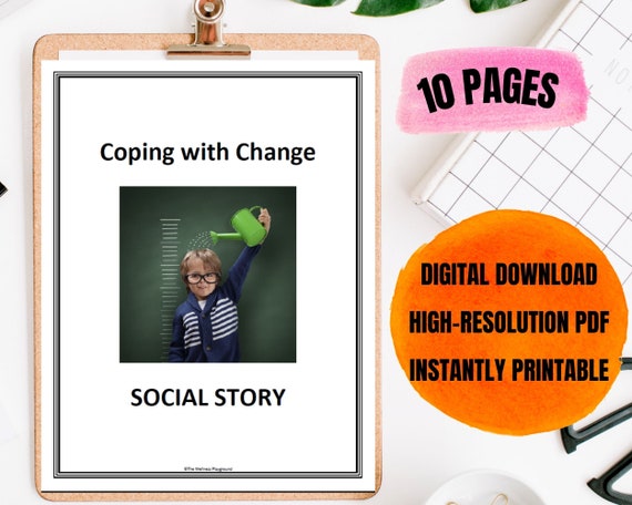 Coping with Change Social Story: Classroom Resource (Digital Download)