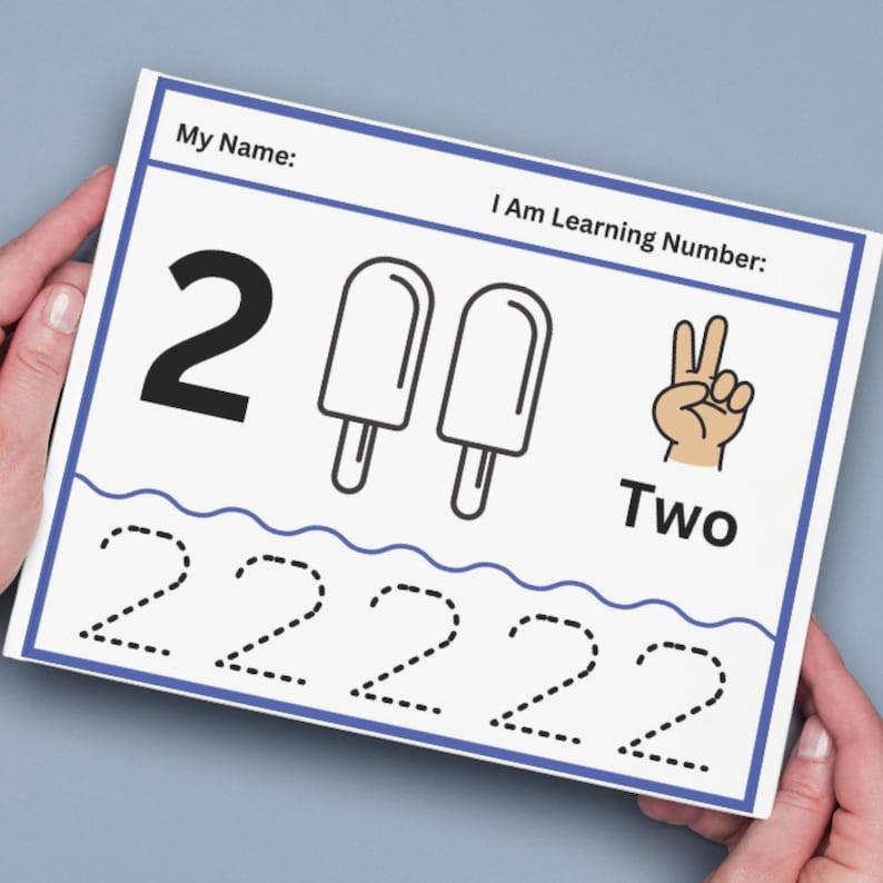 Learning Numbers 1 to 10 Counting and Writing Practice Numbers 1 to 10 ...