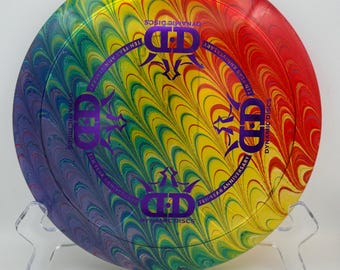 Dynamic Discs Lucid Ice Escape 10 year anniversary Dyed