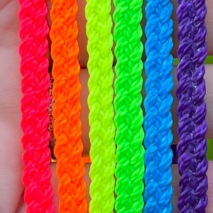 Solid Neon Anklets