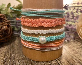 Pura Vida Inspired Bracelet Set